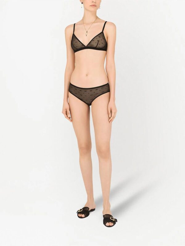 Dolce & Gabbana  jacquard tulle briefs - Image 4