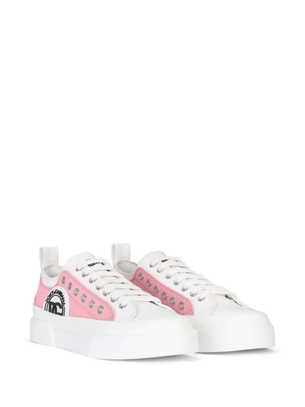 Dolce & gabbana  Portofino layered low-top sneakers. - Image 2