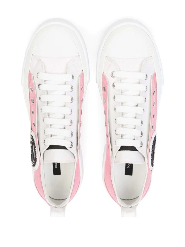 Dolce & gabbana  Portofino layered low-top sneakers. - Image 4