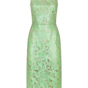 Dolce & Gabbana semi-sheer lace dress