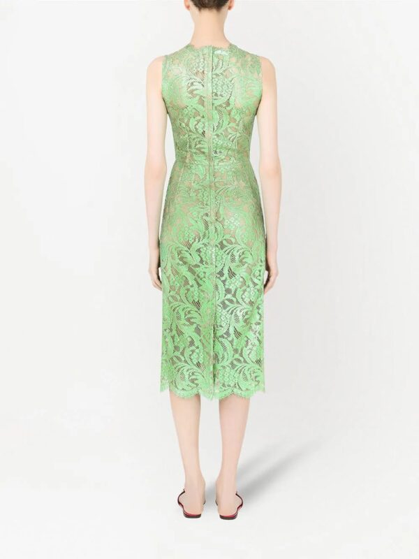 Dolce & Gabbana  semi-sheer lace dress - Image 4