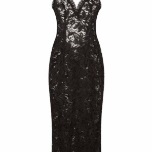 Dolce & Gabbana sleeveless tulle midi dress