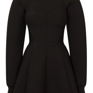 Dolce & Gabbana flared fitted-waistline dress
