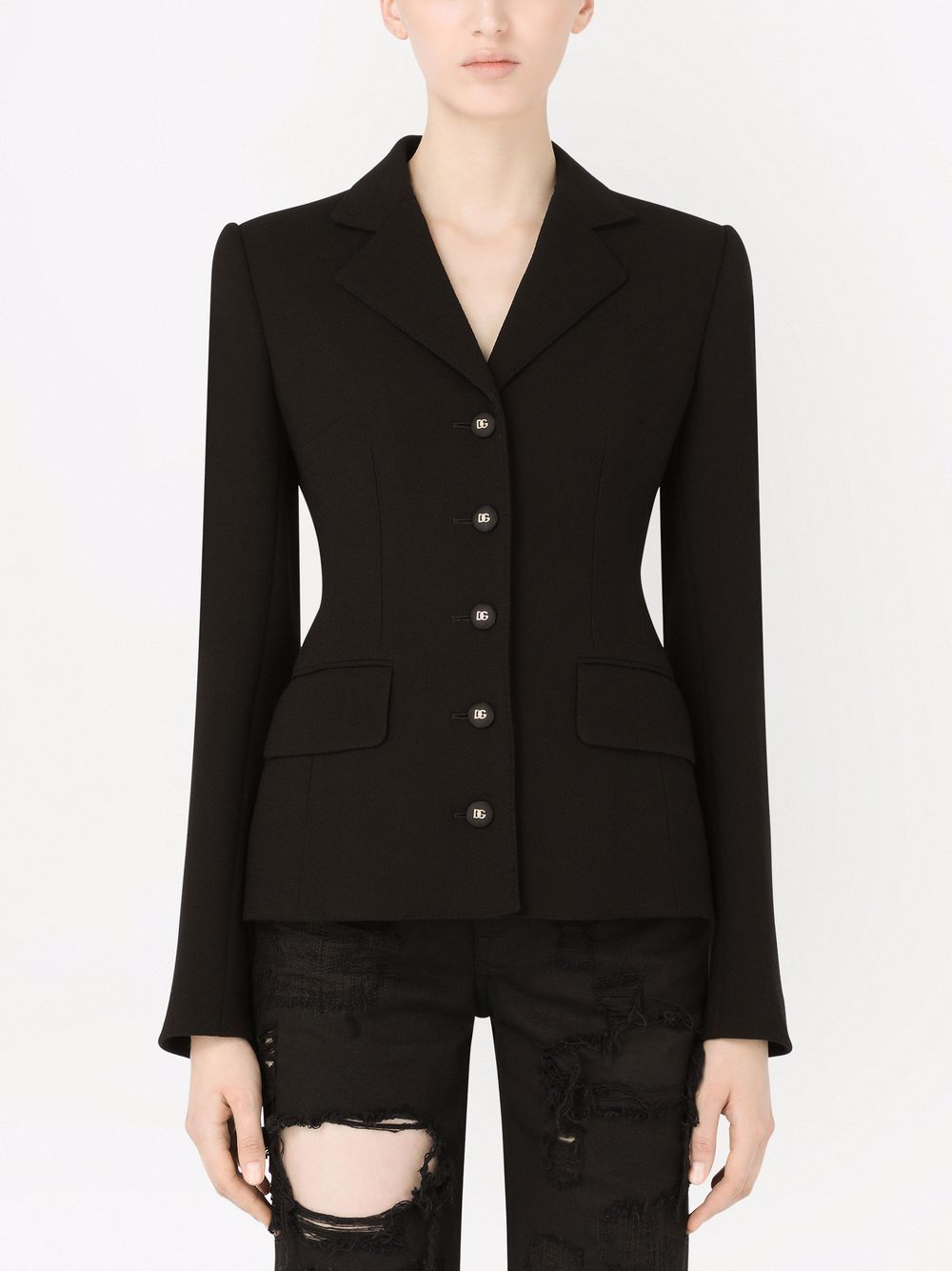 Dolce & Gabbana Dolce single-breasted wool blazer - Image 3