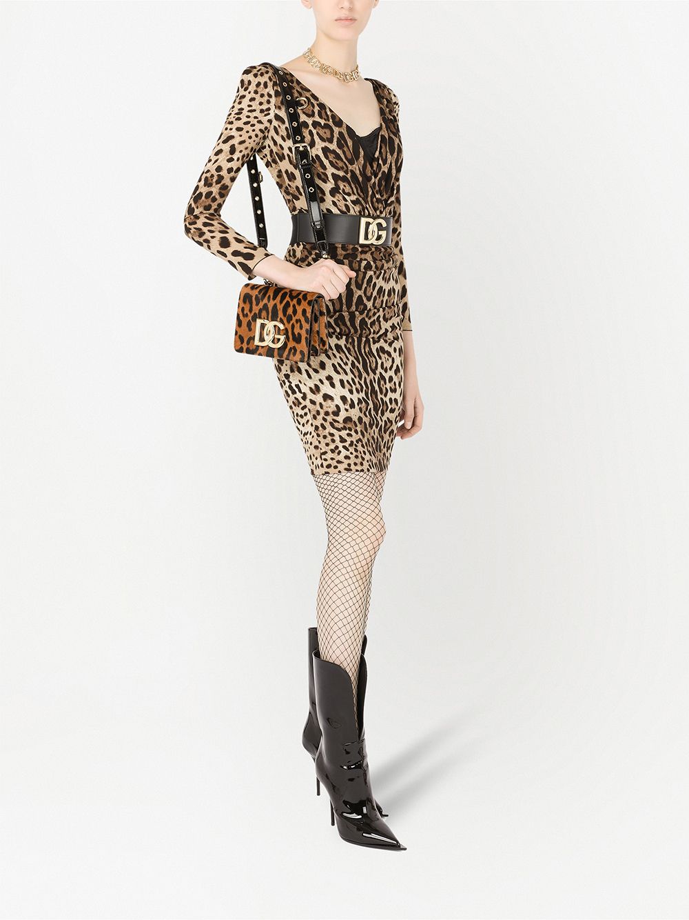 Dolce & Gabbana leopard-print dress - Image 5