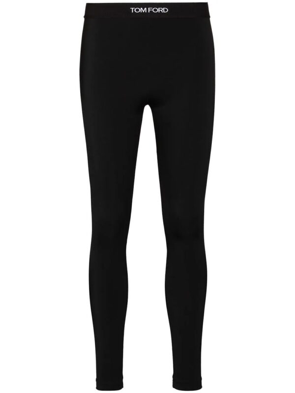 TOM FORD  logo-waistband leggings