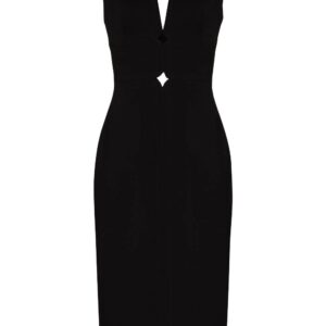 Versace cut-out sleeveless dress