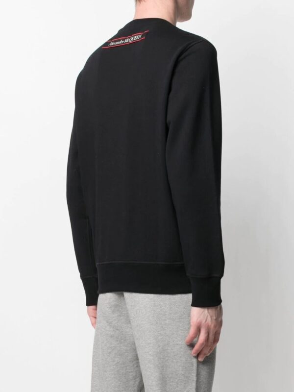 Alexander McQueen  logo tape long sleeve sweatshirt - Image 3