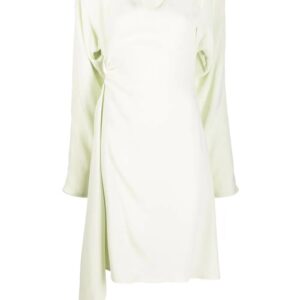 Off-White  cut-out long-sleeve dress