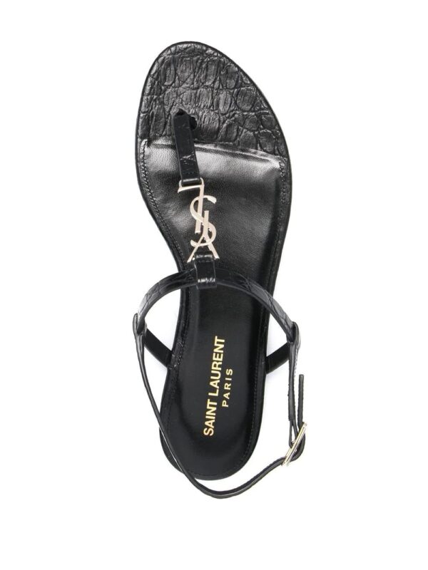 Saint Laurent  Cassandra open-toe sandals - Image 4