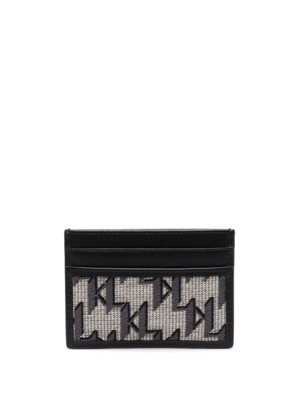Karl Lagerfeld  K/Monogram jacquard cardholder - Image 2