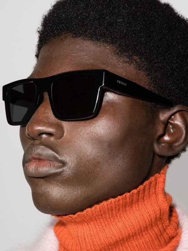 Prada Eyewear logo-print square-frame sunglasses - Image 2