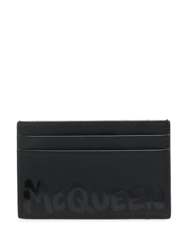 Alexander McQueen  logo-print cardholder