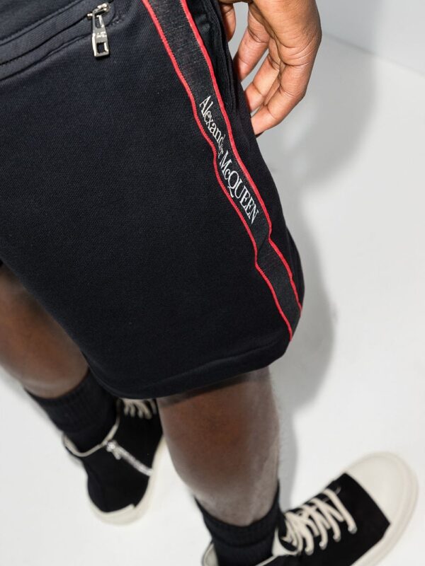 Alexander McQueen  logo tape track pants - Image 4