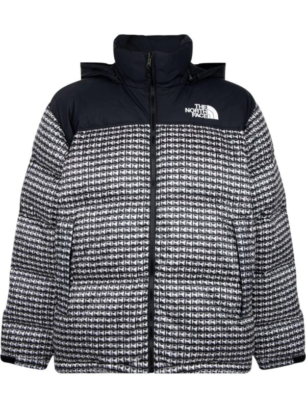 Supreme  x The North Face Nuptse stud-print jacket