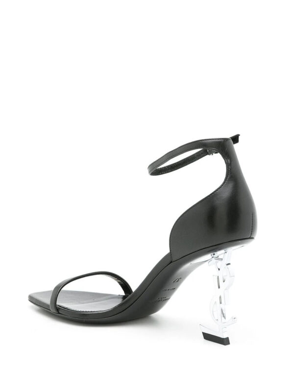 Saint Laurent  Opyum 85mm logo-heel sandals - Image 3