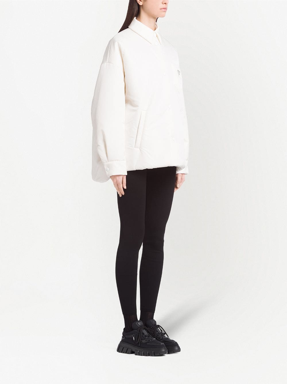 Prada Light Re-Nylon padded jacket - Image 3