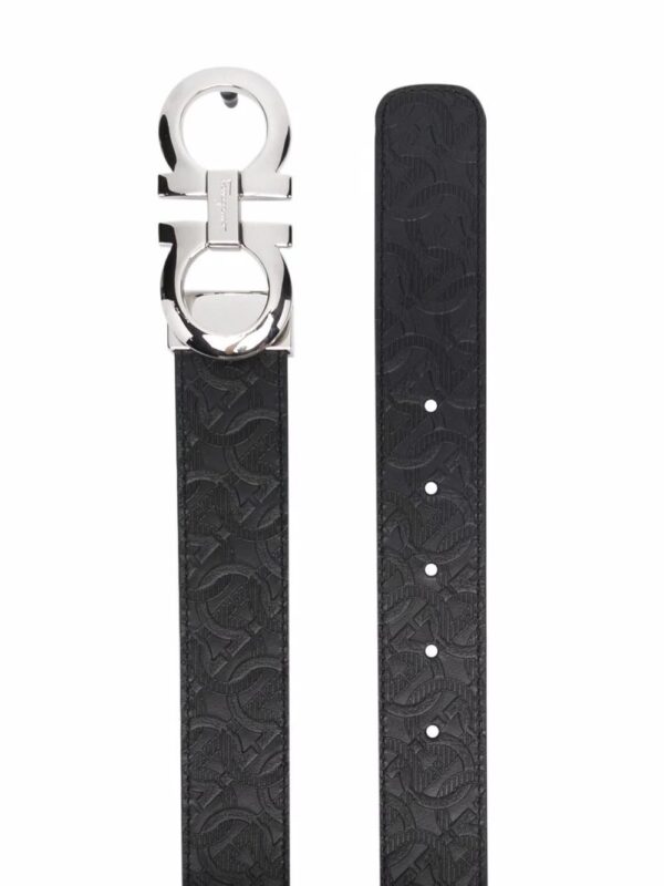 Ferragamo  embossed Gancini belt - Image 2