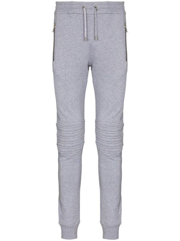 Balmain  logo-embossed track pants