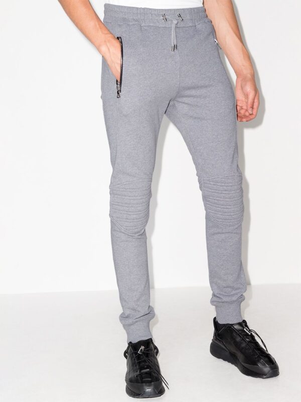 Balmain  logo-embossed track pants - Image 2
