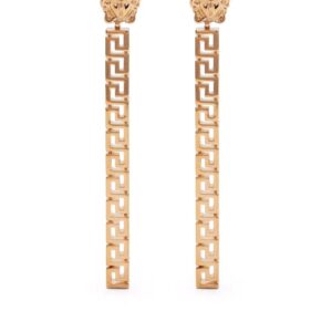 Versace  Greca drop earrings
