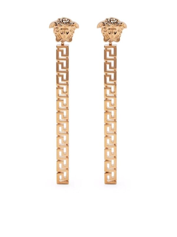 Versace  Greca drop earrings