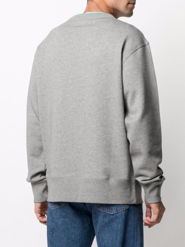 Acne Studios face-patch crew neck sweatshirt - Image 5