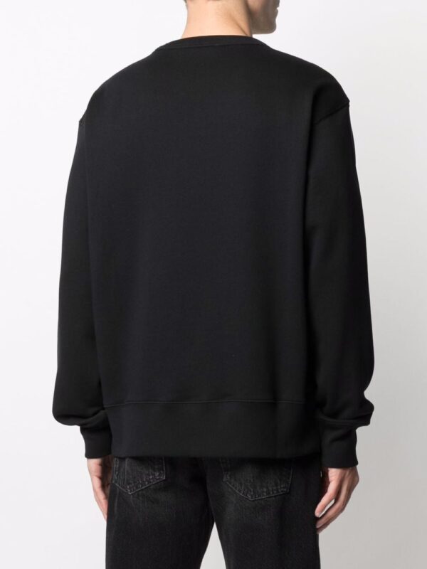 Acne Studios face-patch crew neck sweatshirt - Image 5