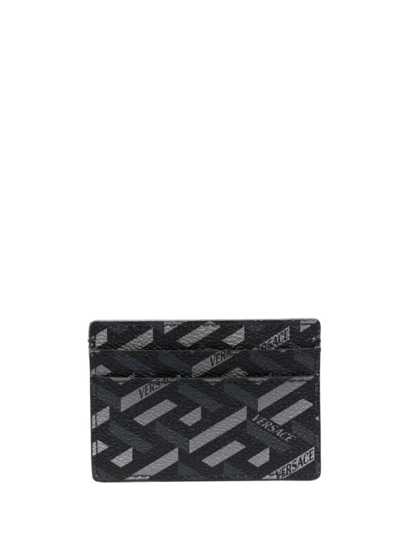 Versace  La Greca leather cardholder - Image 2