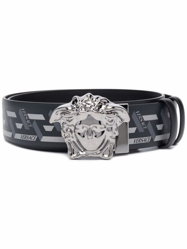Versace Medusa Head Greca-print belt