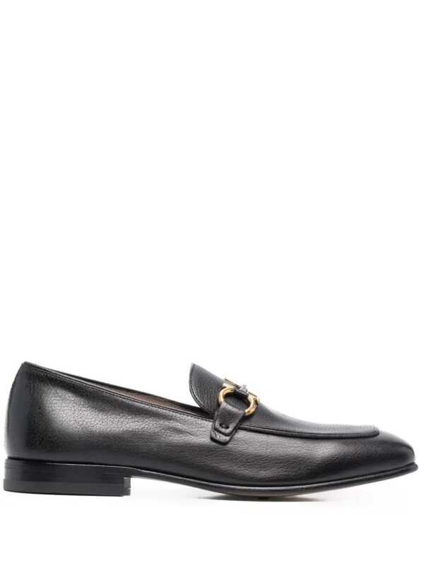 Ferragamo  Gancini leather loafers