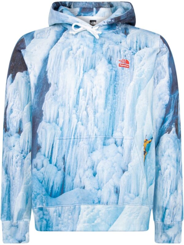 Supreme  x The North Face Ice Climb hoodie