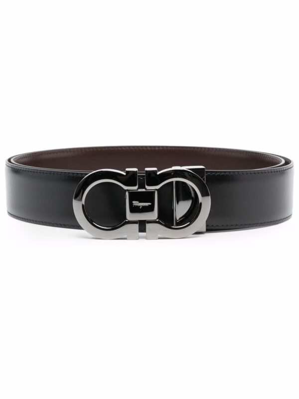 Ferragamo Gancini buckle leather belt