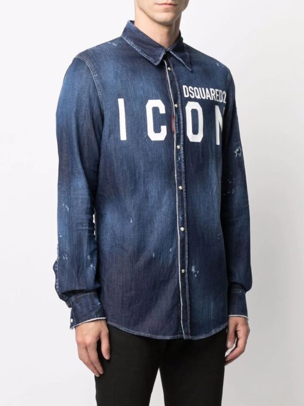 Dsquared2  Icon denim shirt - Image 3
