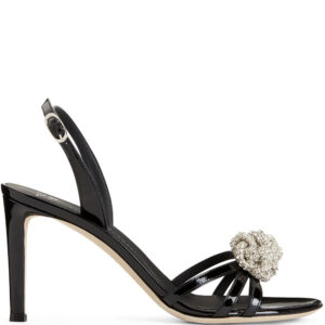Giuseppe Zanotti  crystal-embellished stiletto sandals