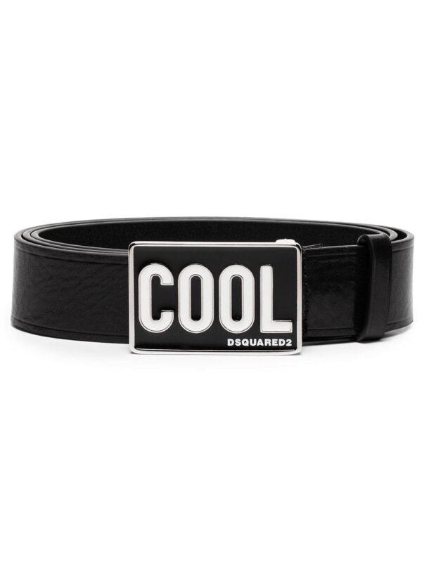Louis Vuitton Cool-plaque leather belt
