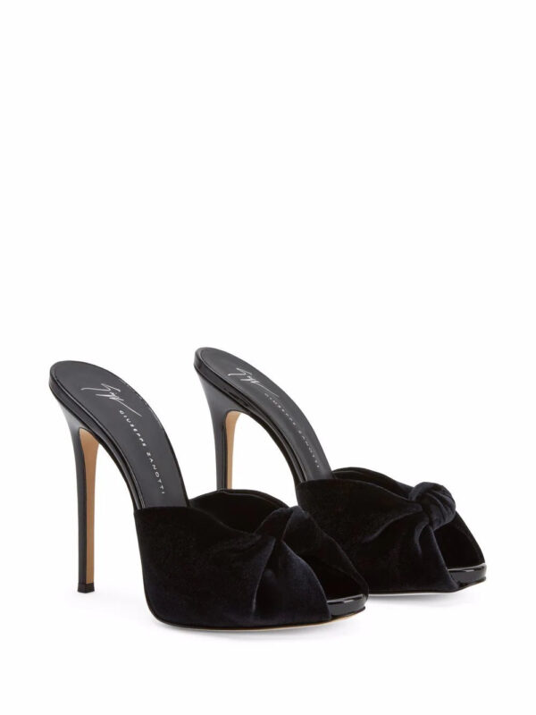 Giuseppe Zanotti  Bridget velvet sandals - Image 2