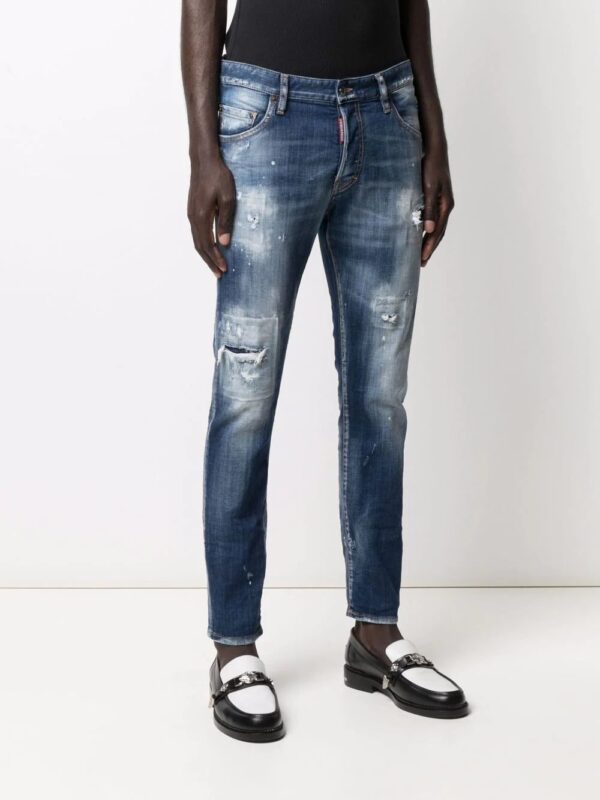 Dsquared2  distressed-effect skinny jeans - Image 3