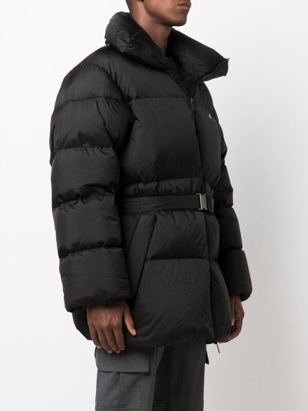 Off-White  Hands Off belted puffer down jacket - Image 3