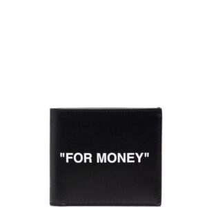 Off-White  "For Money" bi-fold wallet