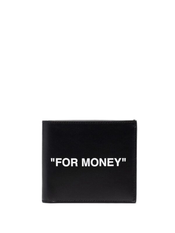 Off-White  "For Money" bi-fold wallet