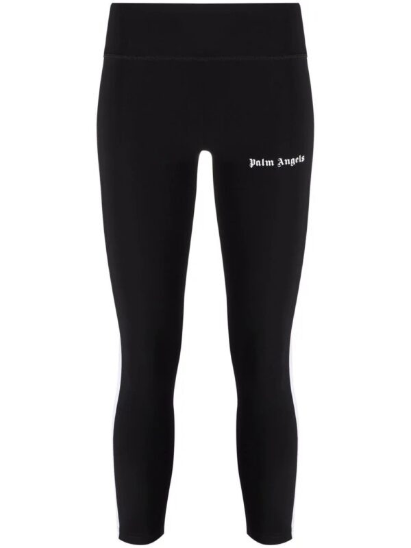 Palm Angels  logo-print high-rise leggings