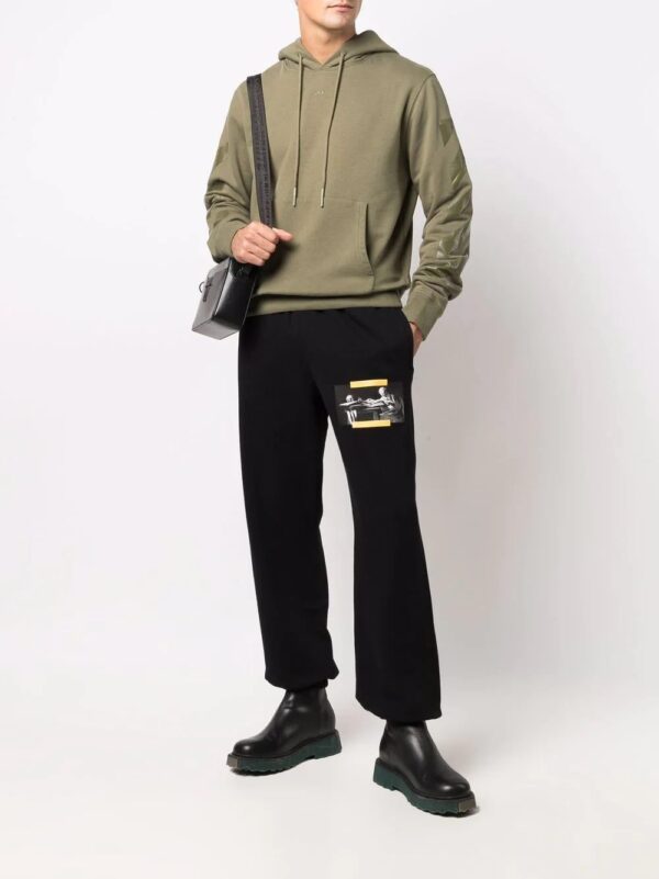 Off-White  Caravaggio-print track pants - Image 2