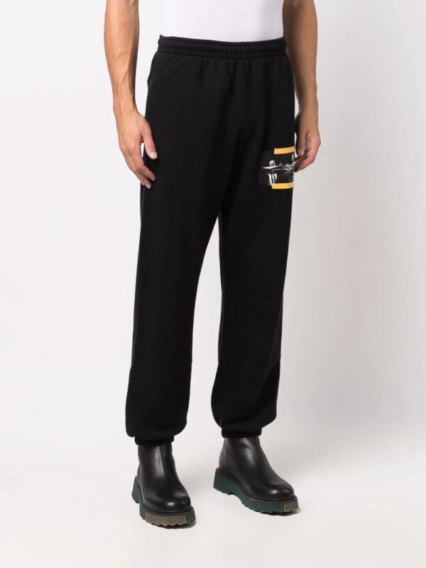 Off-White  Caravaggio-print track pants - Image 3