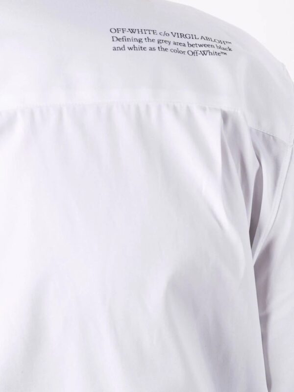 Off-White  text-print long-sleeve shirt - Image 4