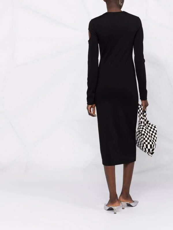 Off-White  Meteor logo knitted dress - Image 4