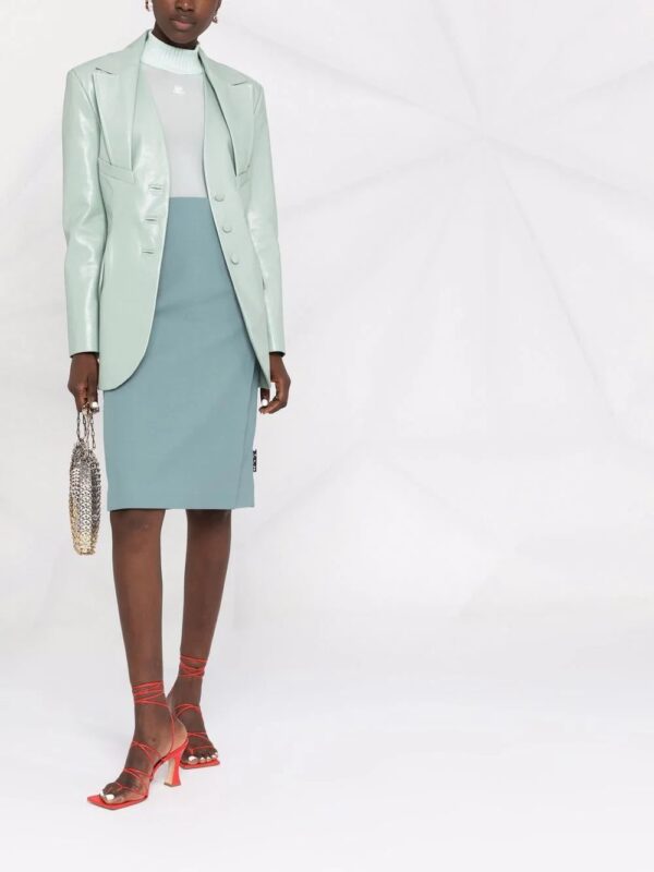 Off-White  Cardbox mid-length pencil skirt - Image 2