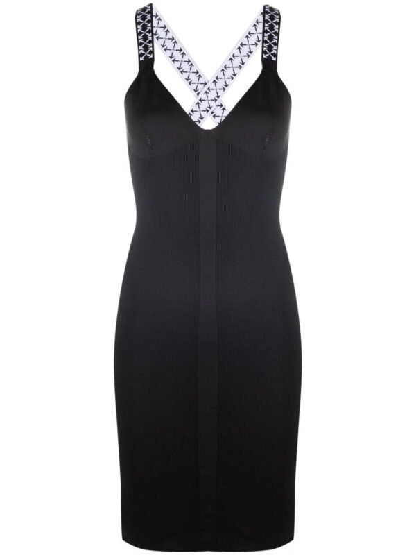 Off-White  Arrows motif shoulder strap dress