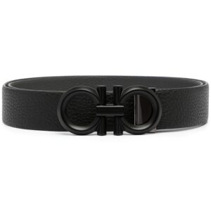 Ferragamo reversible and adjustable Gancini belt