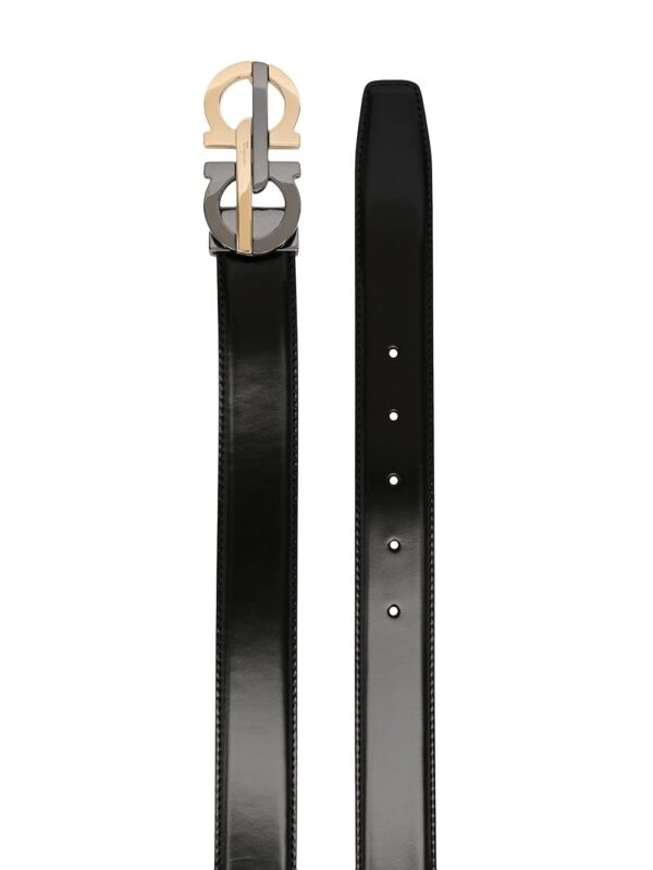 Ferragamo reversible and adjustable Gancini belt - Image 2